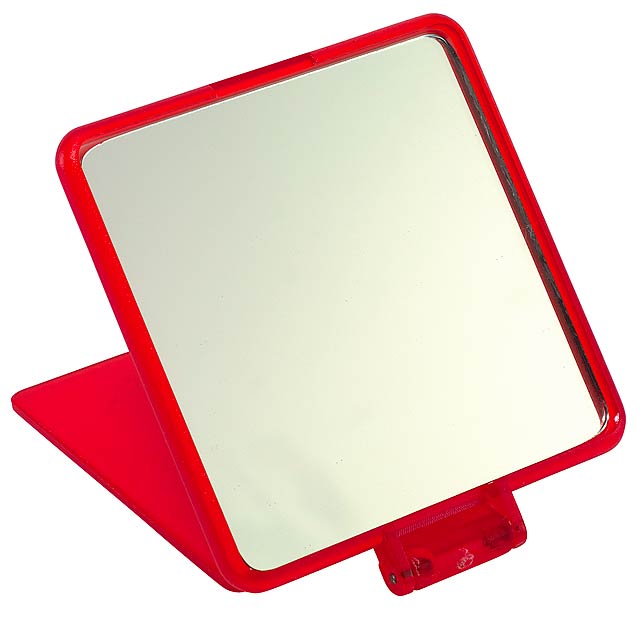 Make-up mirror MODEL - red