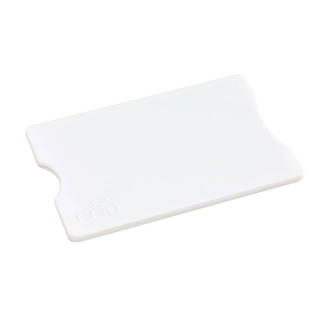 Credit card sleeve PROTECTOR - white