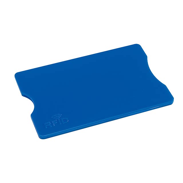Credit card sleeve PROTECTOR - blue
