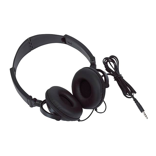 Padded headphones ROCKER - black
