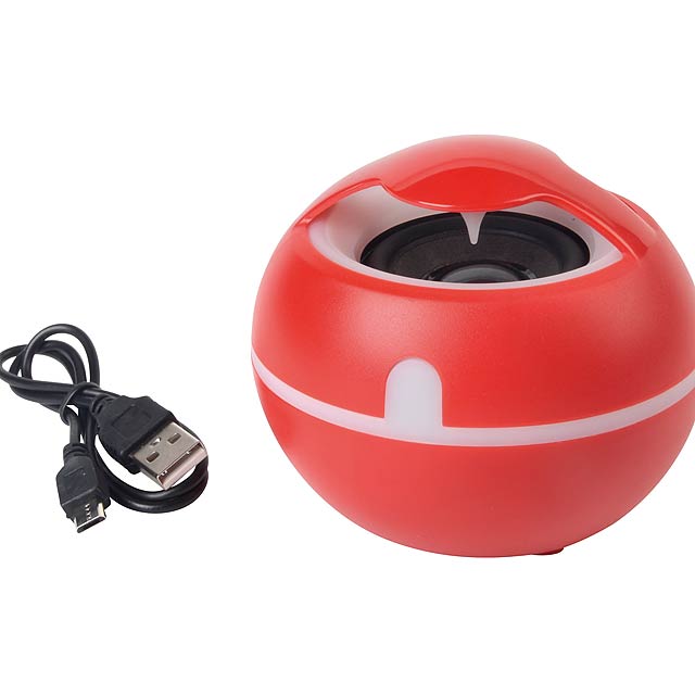 Wireless speaker SOUND EGG, red - red