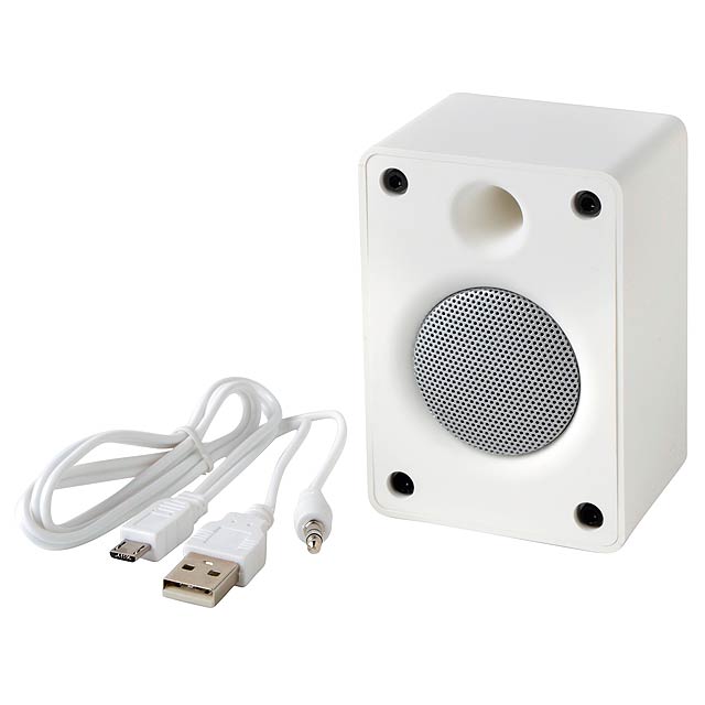 Bluetooth speaker OLD SCHOOL - white