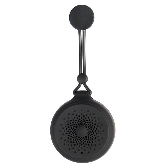 Bluetooth speaker SHOWER POWER for the shower - black