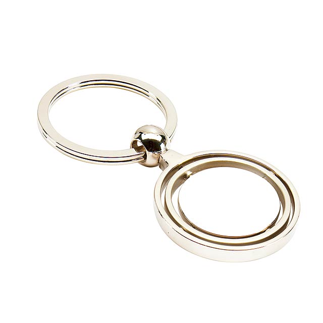 Key ring TERRA - silver