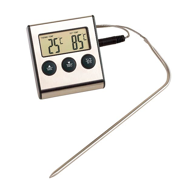 Cooking thermometer GOURMET - silver