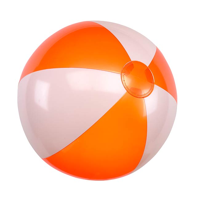 Inflatable beach ball ATLANTIC - orange