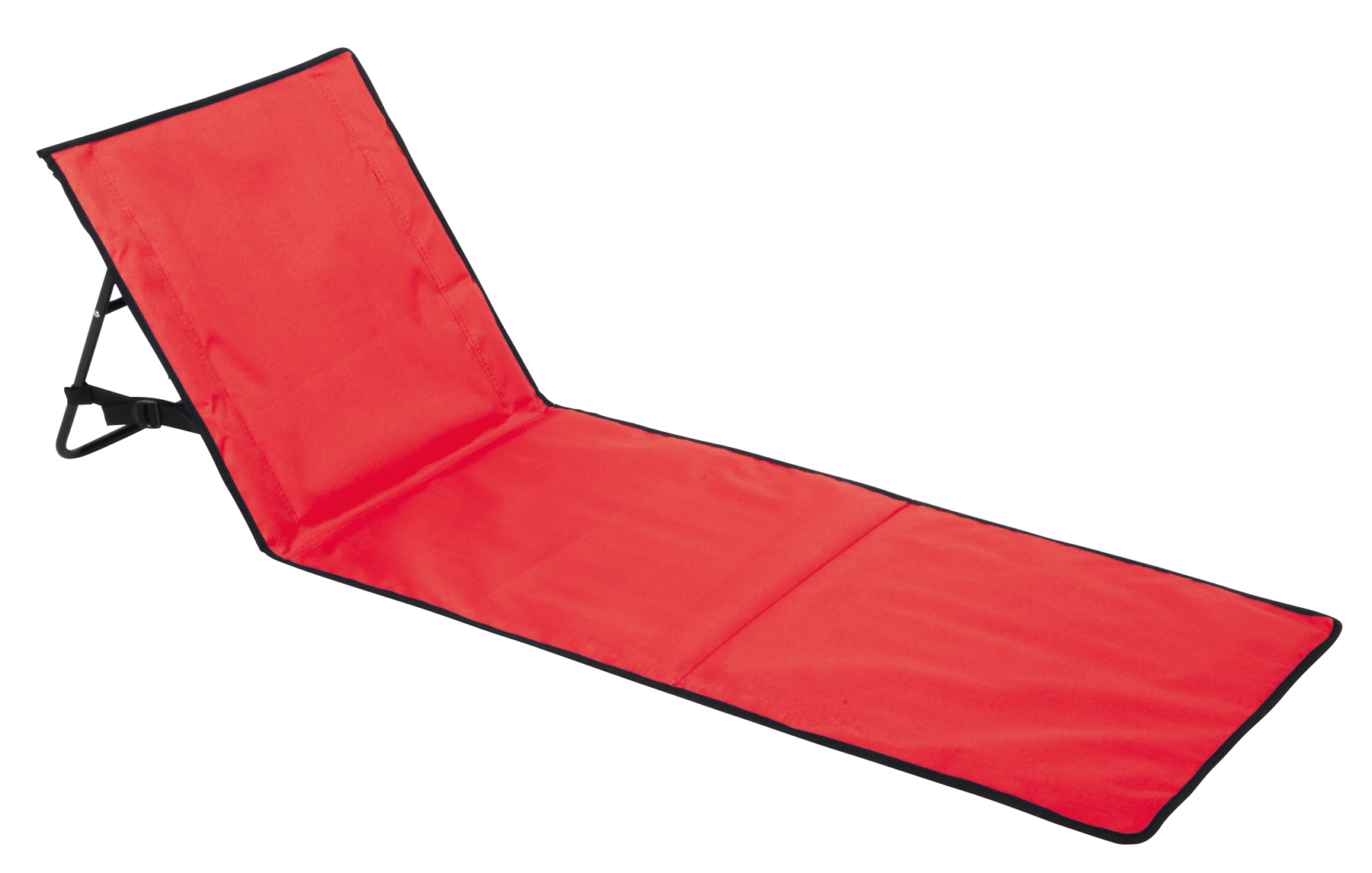 Foldable beach mat SUNNY BEACH - red
