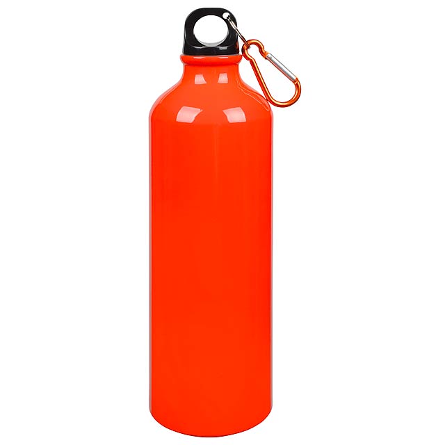 Aluminium drinking bottle BIG TRANSIT - orange