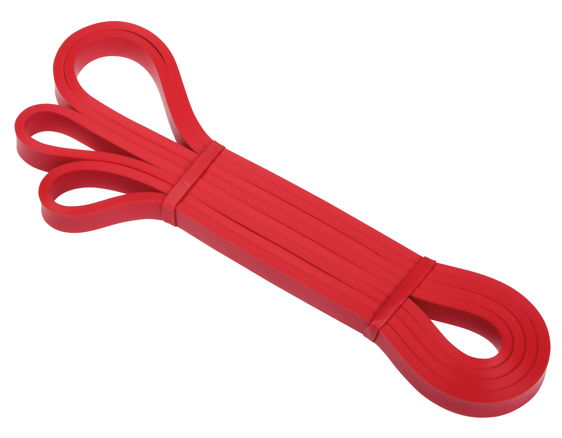 Exercise resistance band STRONG POWER, weight resistance approx. 6,8-15,9 kg - red