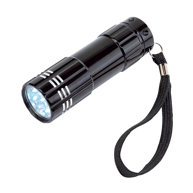 LED torch POWERFUL - black