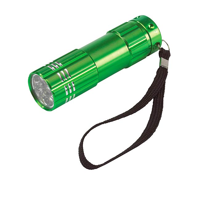 LED torch POWERFUL - green