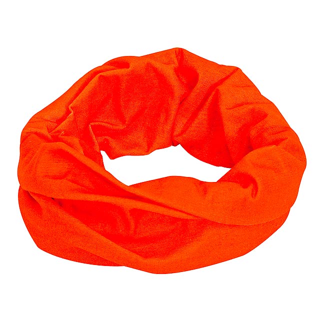 Multifunctional headwear TRENDY - orange