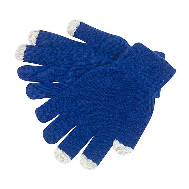 Touchscreen glove OPERATE - blue