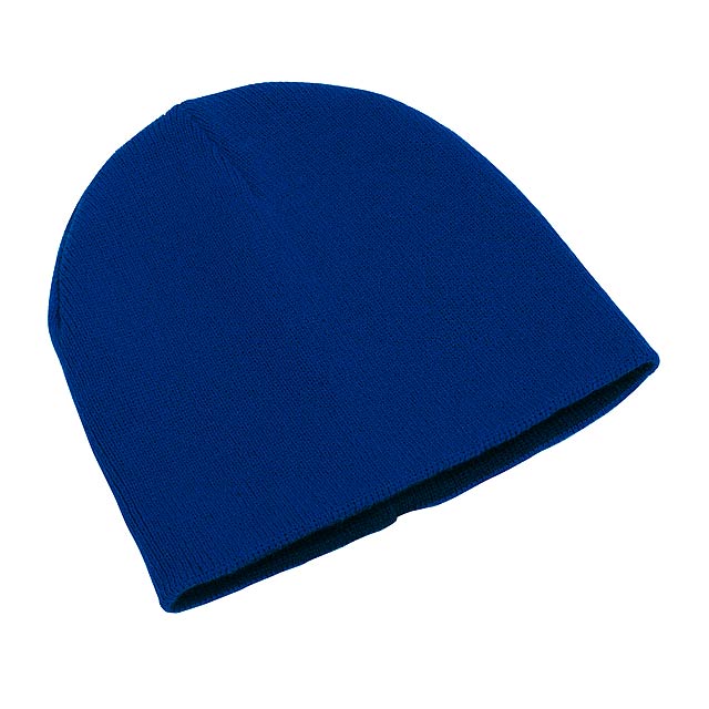 Reversible hat NORDIC - blue