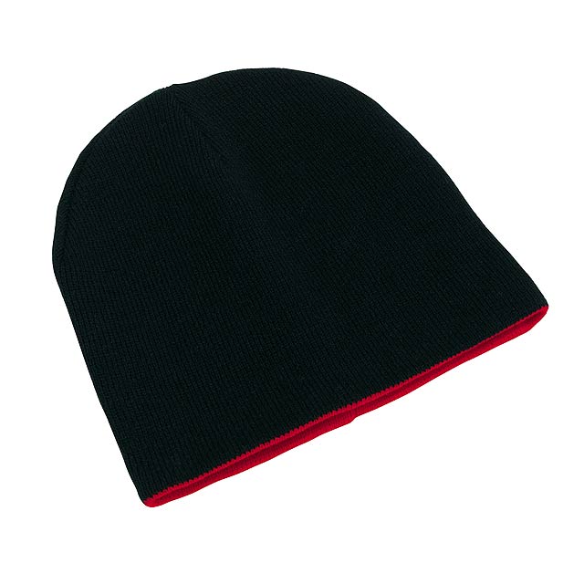 Reversible hat NORDIC - red