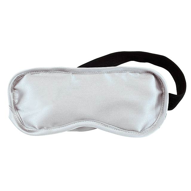 PERFECT DREAM měkká spací maska - stříbrná