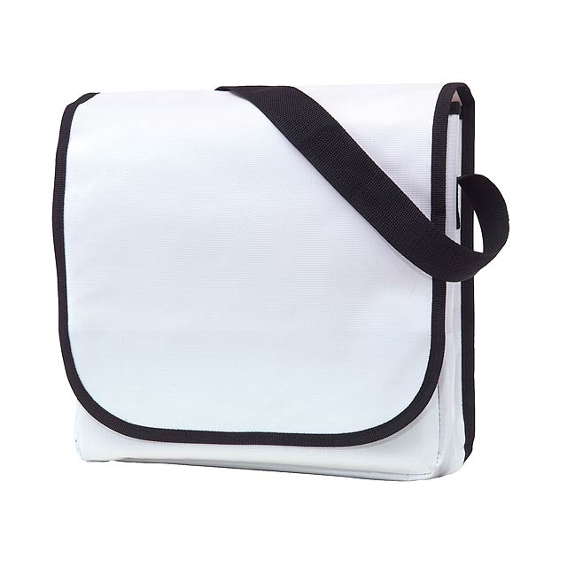 Shoulder bag CLEVER - white