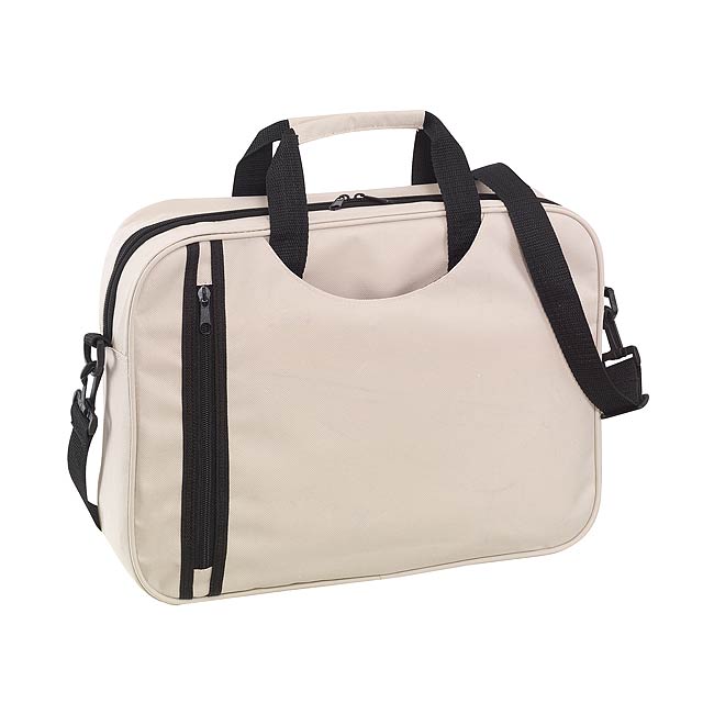 Document bag BUSY - beige