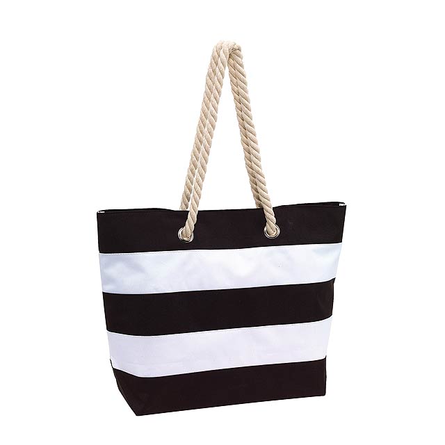 Beach bag SYLT - white/black