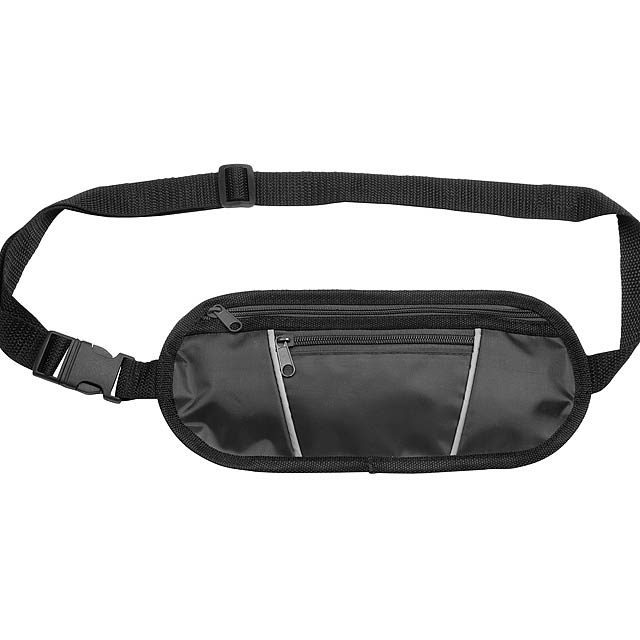 Belt bag  Buddy  420D,black - black