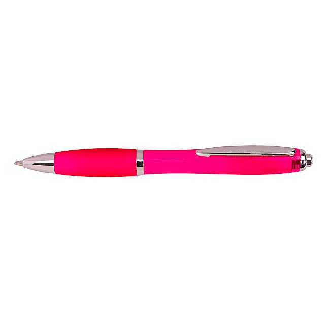 Kuličkové pero SWAY - fuchsiová (tm. růžová)
