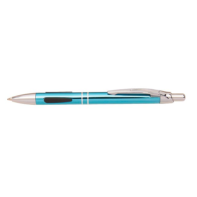 Aluminium ball point pen LUCERNE - blue