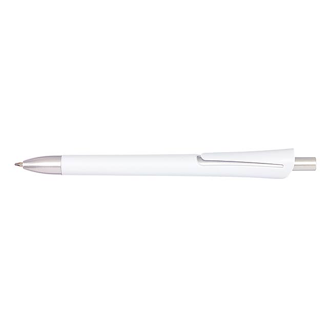 Kuličkové pero OREGON - bílá