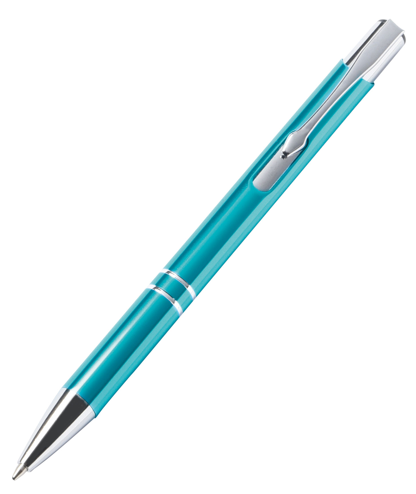 Aluminium ballpoint pen TUCSON - turquoise