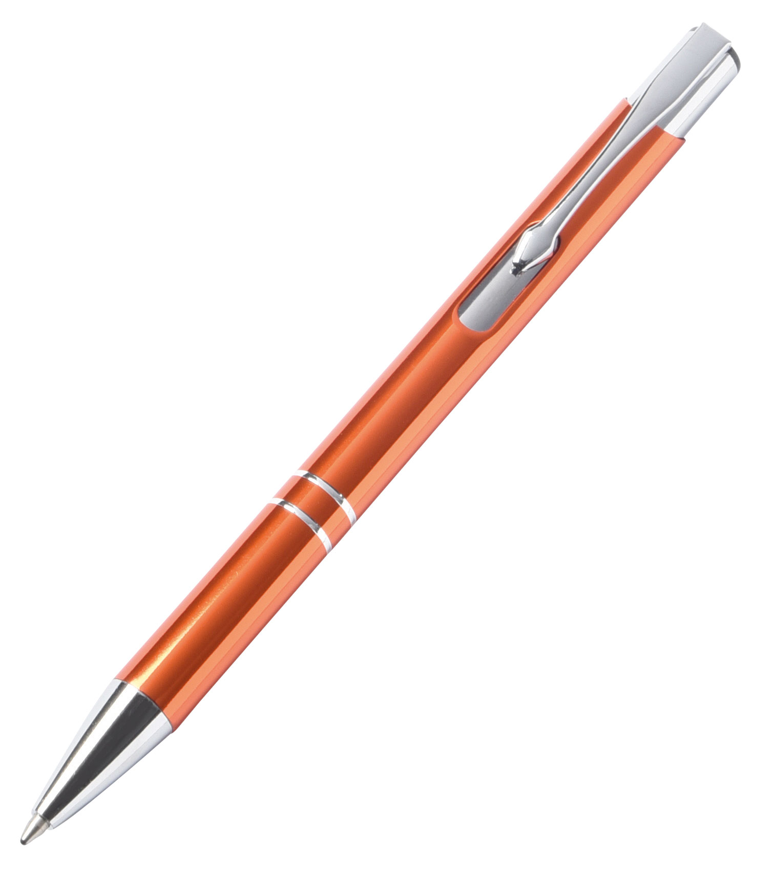 Aluminium ballpoint pen TUCSON - orange