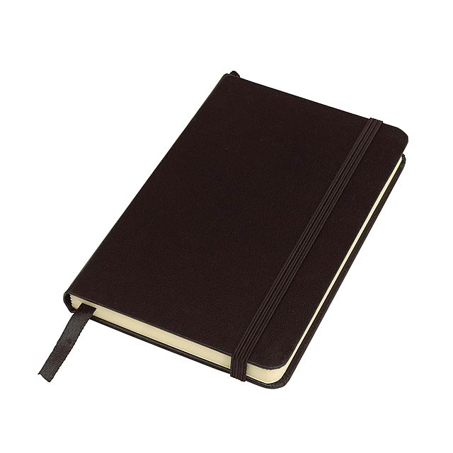 Notebook ATTENDANT in DIN A6 format - black