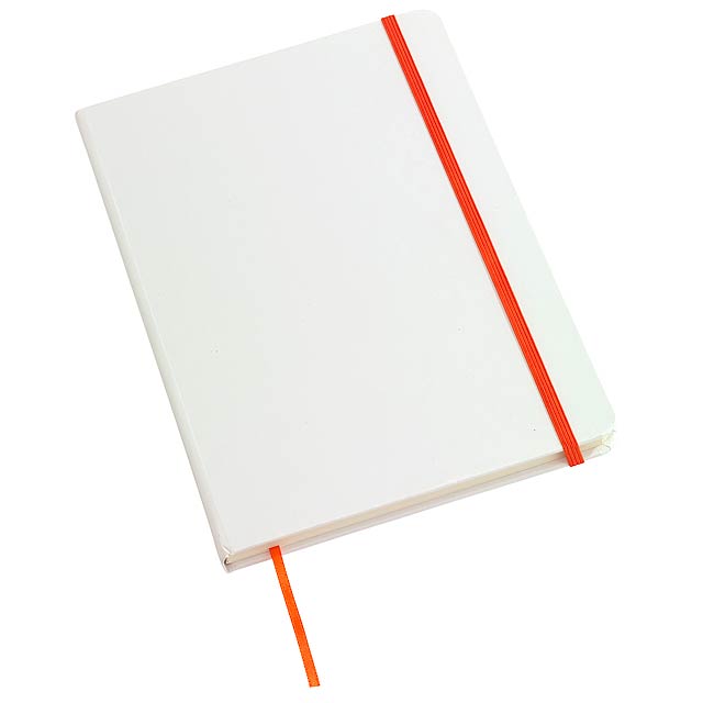 Notebook AUTHOR in DIN A5 size - orange