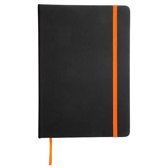 Notepad LECTOR in DIN A6 size - orange