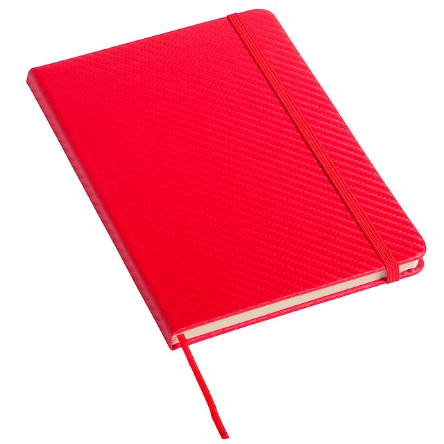 Notebook CARB in DIN A5 size - red