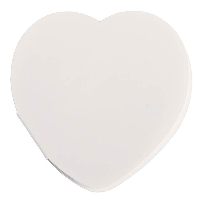 Heart memo stickers IN LOVE - white