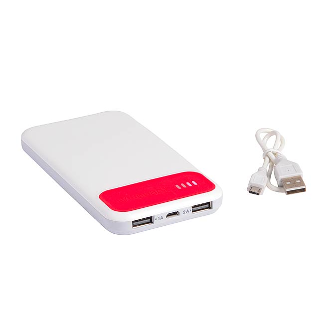 Powerbank SILICON VALLEY - red