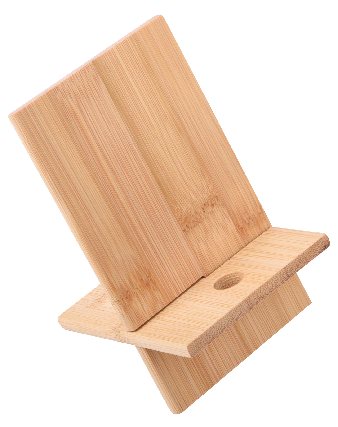 Smartphone holder BAMBOO CHAIR - brown