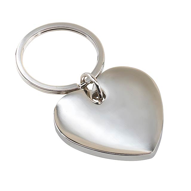 Key ring LOVELY - silver