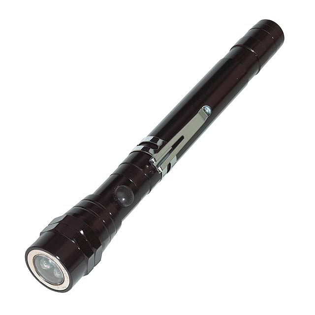 LED-Taschenlampe REFLECT - schwarz