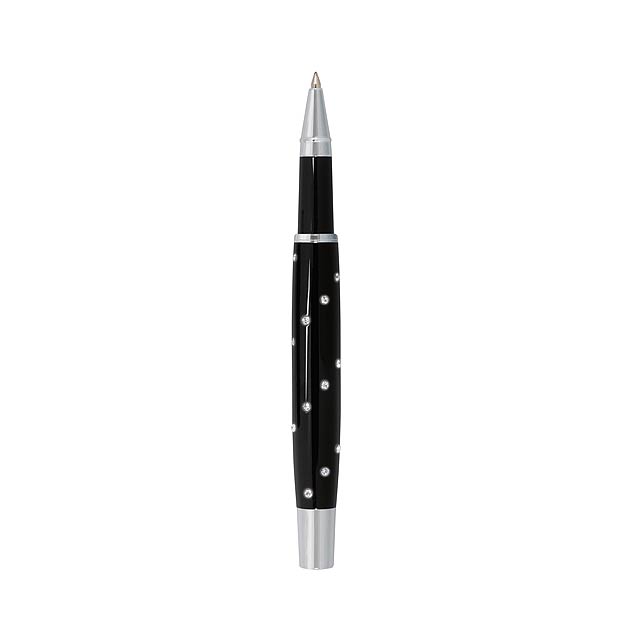 Metal rollerball pen RIGA - black