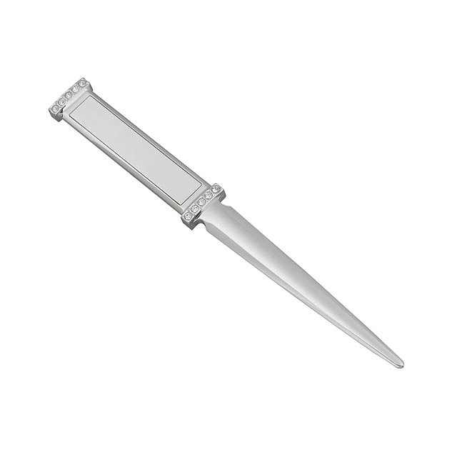 Nůž na dopisy BERGEN - stříbrná