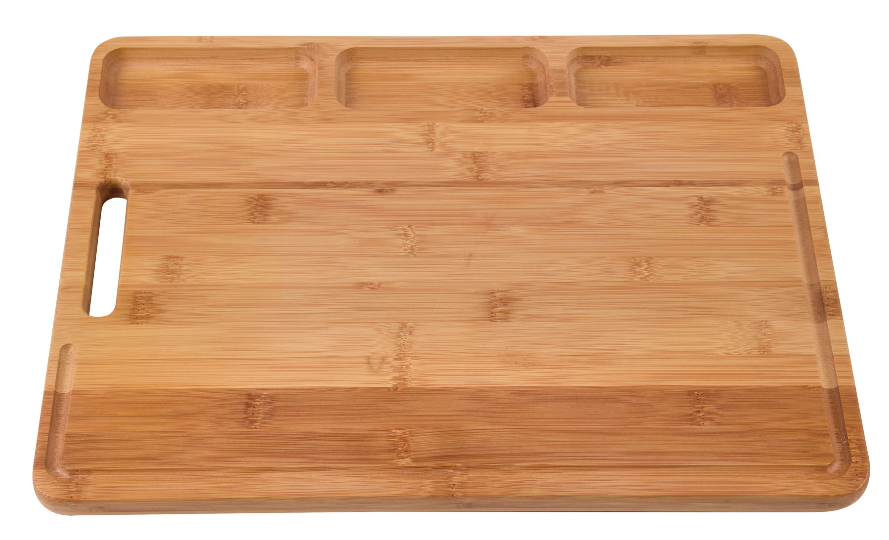 Large cutting board BAMBOO SERVING - brown
