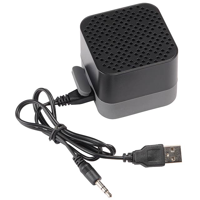 Wireless speaker CUBIC - black