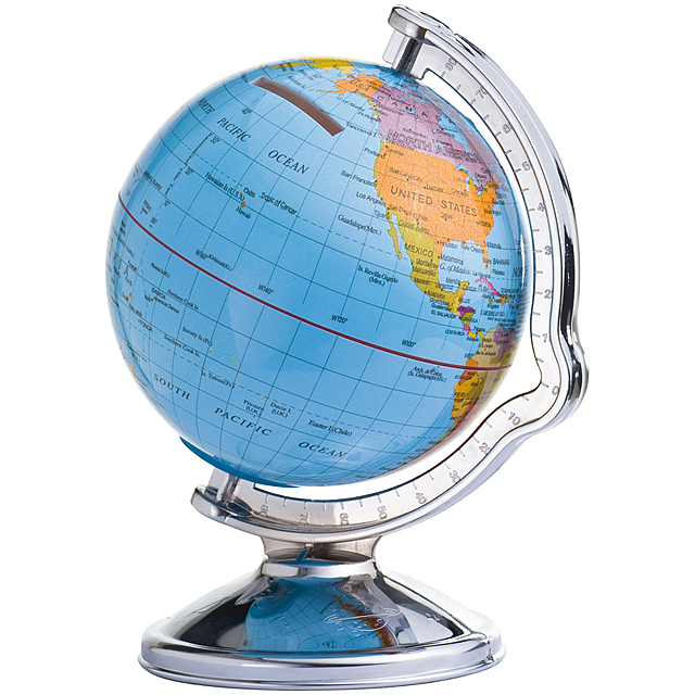 Savings box in globe shape - 0