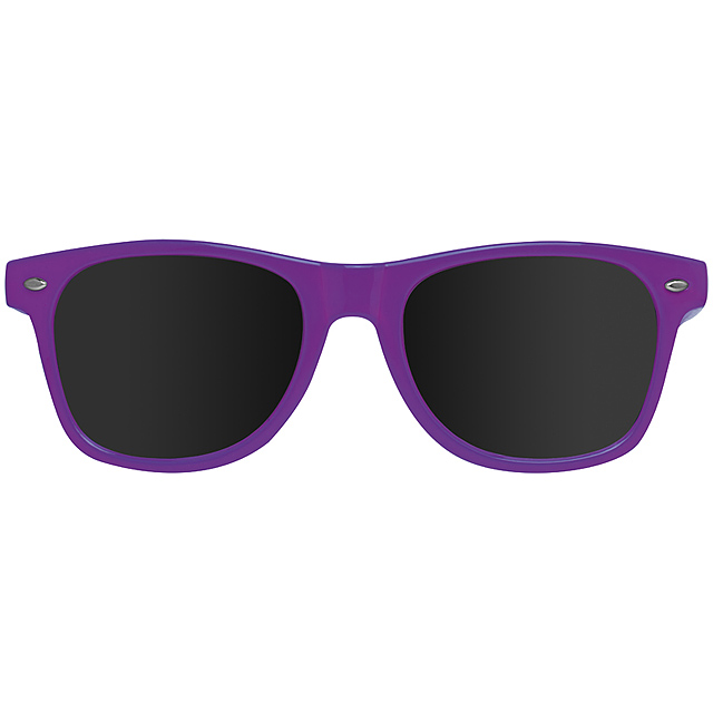 Sonnenbrille Nerdlook - Violett