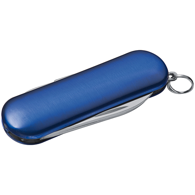 Edles 5-teiliges Taschenmesser - blau