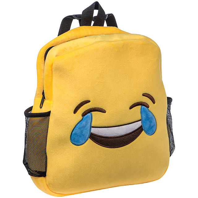 Emoji backpack - yellow