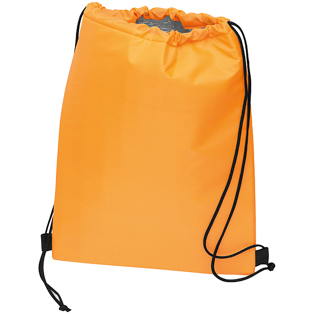 Polyester gym bag - orange