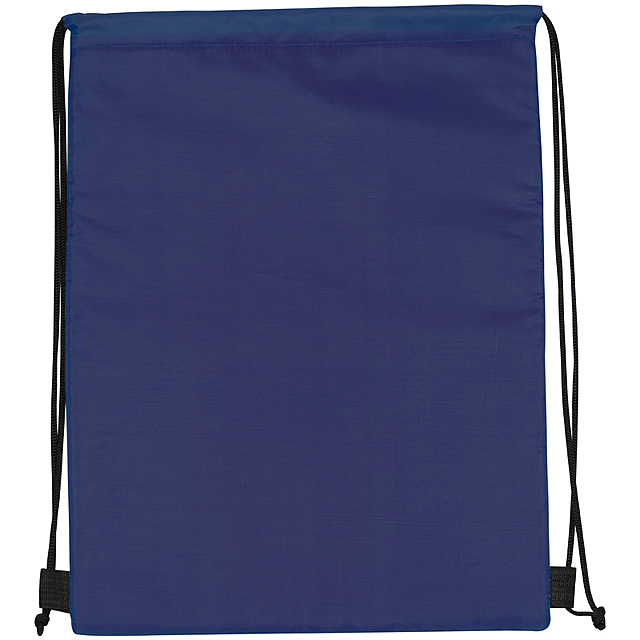 Polyester gym bag - blue