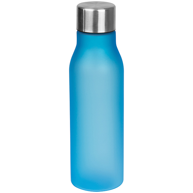 Plastic drinking bottle - baby blue