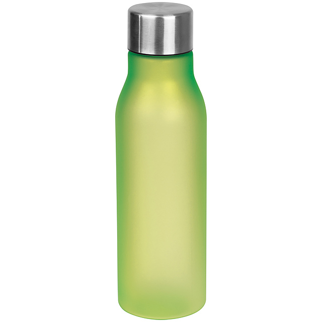 Plastic drinking bottle - lime